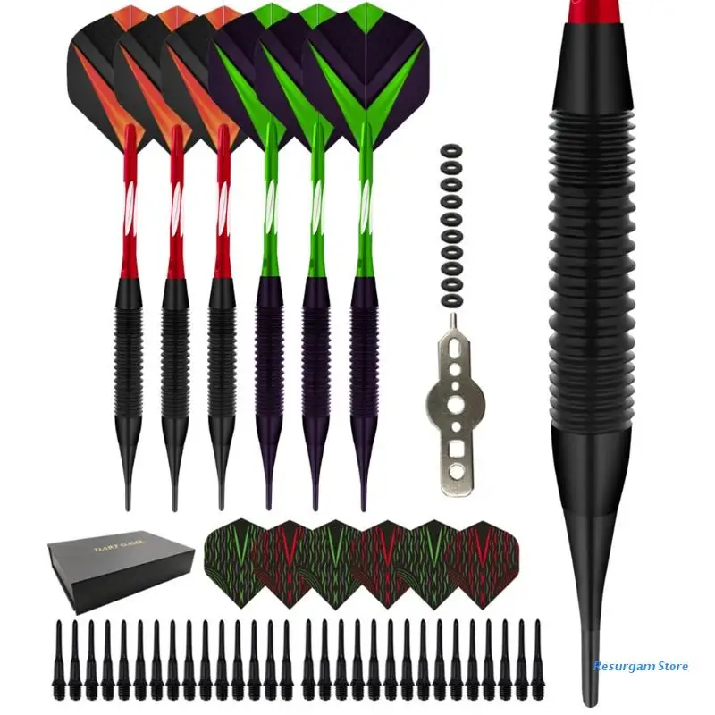 6Pcs/Pack Nylon Tip Darts 21 Grams, Premium Darts Set with Aluminum Shafts Standard Flights, Iron Barrel, Pet Drop Shipping
6Pcs/Pack Nylon Tip Darts 21 Grams, Premium Darts Set with Aluminum Shafts Standard Flights, Iron Barrel, Pet Drop Shipping