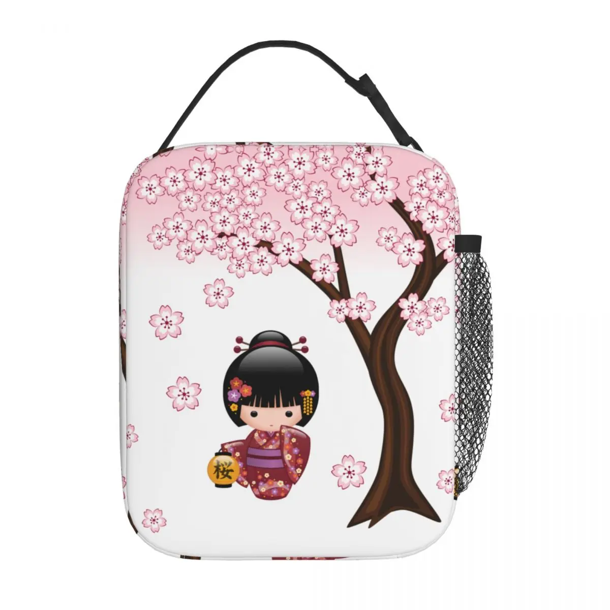 Sakura Kokeshi Doll Cute Thermal Insulated Lunch Boxes Japanese Geisha Girl Lunch Bag Container Kawaii Thermal Cooler Food Box
Sakura Kokeshi Doll Cute Thermal Insulated Lunch Boxes Japanese Geisha Girl Lunch Bag Container Kawaii Thermal Cooler Food Box