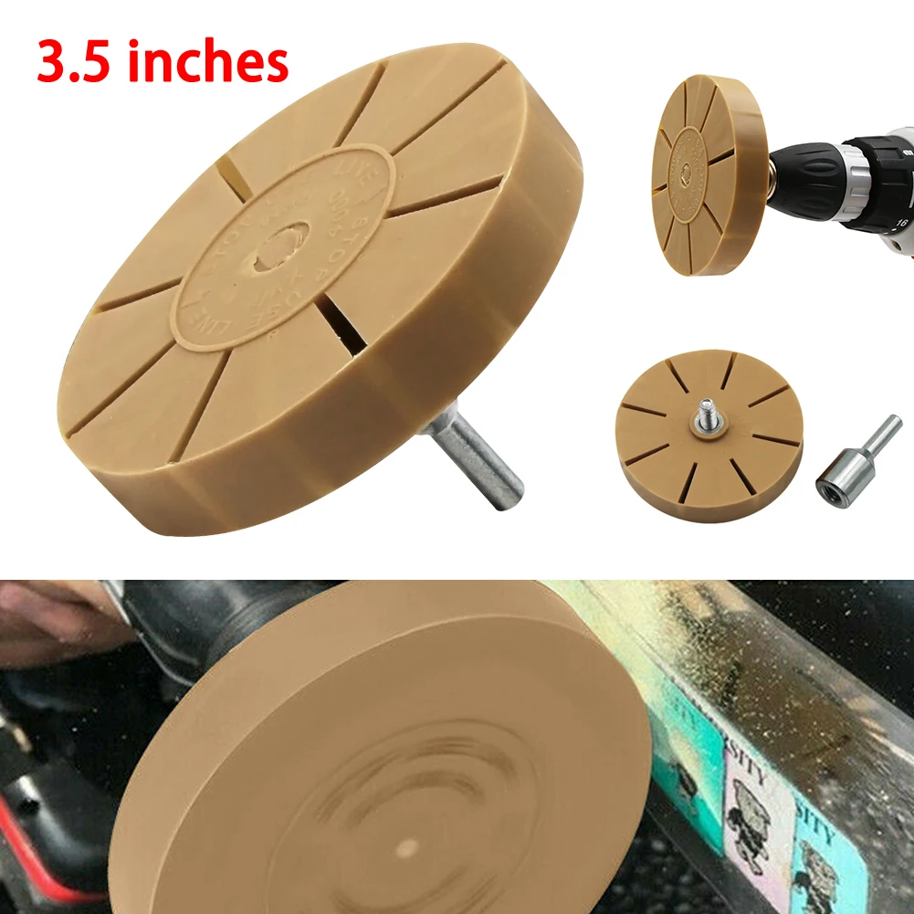 3 Inch Universal Decal Eraser Removal Wheel Kit w/ Power Drill Arbor Adapter Rubber Pinstripe Removals Tools Super High Quality
3 Inch Universal Decal Eraser Removal Wheel Kit w/ Power Drill Arbor Adapter Rubber Pinstripe Removals Tools Super High Quality