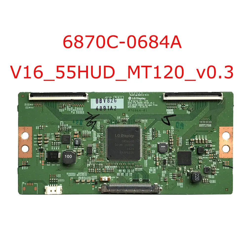 Для 6870C-0684A V16 _ 55HUD _ MT120 _ 0,3 T-con Board 6870C TV V16 55HUD MT120 v0.3
Для 6870C-0684A V16 _ 55HUD _ MT120 _ 0,3 T-con Board 6870C TV V16 55HUD MT120 v0.3