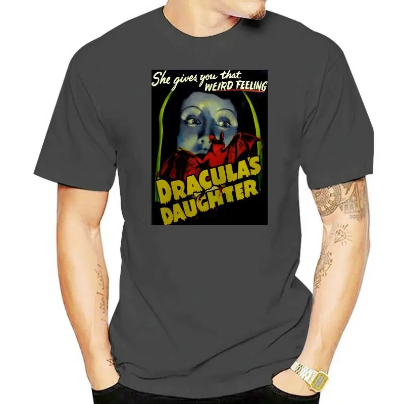 MENS BLACK T-SHIRT DRACULAS DAUGHTER VINTAGE HORROR B-MOVIE VAMPIRE GOTH S-5XL 
MENS BLACK T-SHIRT DRACULAS DAUGHTER VINTAGE HORROR B-MOVIE VAMPIRE GOTH S-5XL