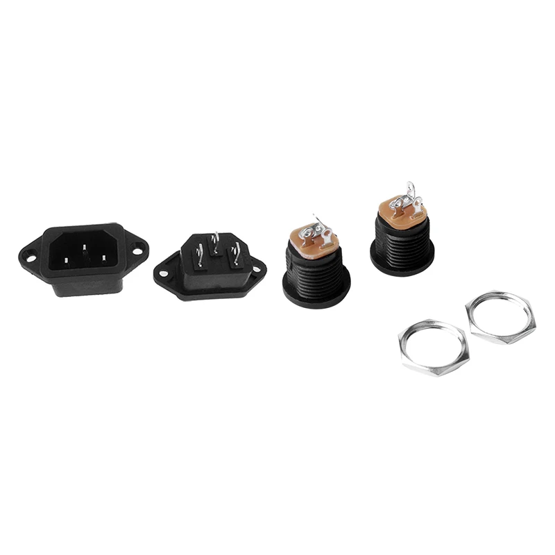 5 Pcs 3P IEC 320 C14 Male Plug Panel Power Inlet Sockets Connectors AC 250V 10A & 10 Pcs 2.1X5.5Mm Power Jack DC Socket
5 Pcs 3P IEC 320 C14 Male Plug Panel Power Inlet Sockets Connectors AC 250V 10A & 10 Pcs 2.1X5.5Mm Power Jack DC Socket