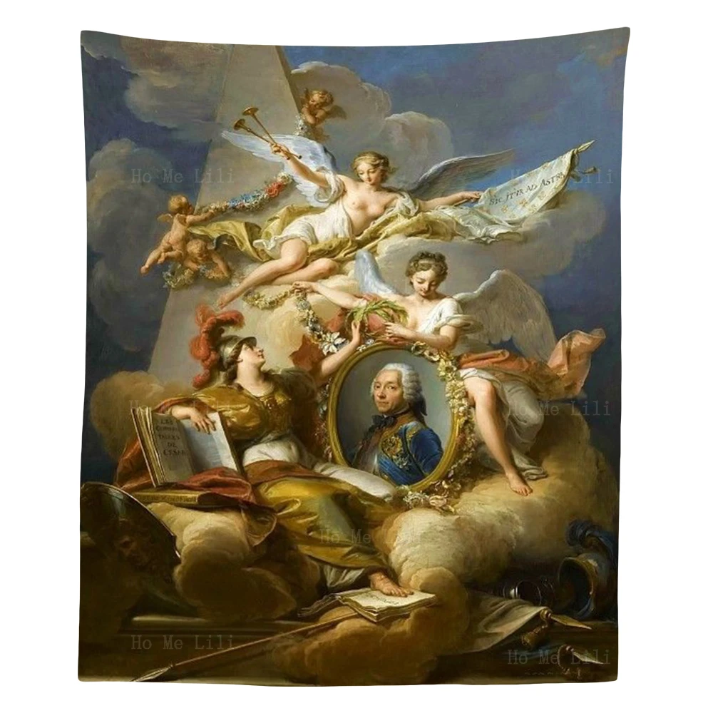 The Kings Of Europe Sat On Their Thrones And Admired The Beauty Of The Angels Tapestry By Ho Me Lili For Livingroom Decor
The Kings Of Europe Sat On Their Thrones And Admired The Beauty Of The Angels Tapestry By Ho Me Lili For Livingroom Decor