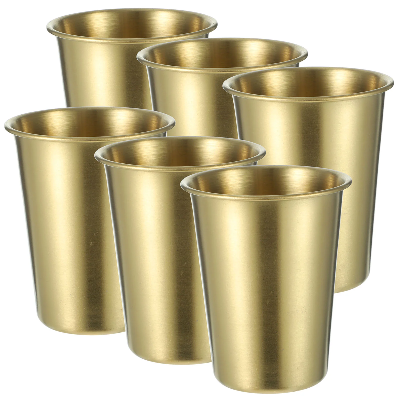 6 pcs Stainless Steel Beer Cups Water Cups Metal Coffee Cups Drinking Water Cups
6 pcs Stainless Steel Beer Cups Water Cups Metal Coffee Cups Drinking Water Cups