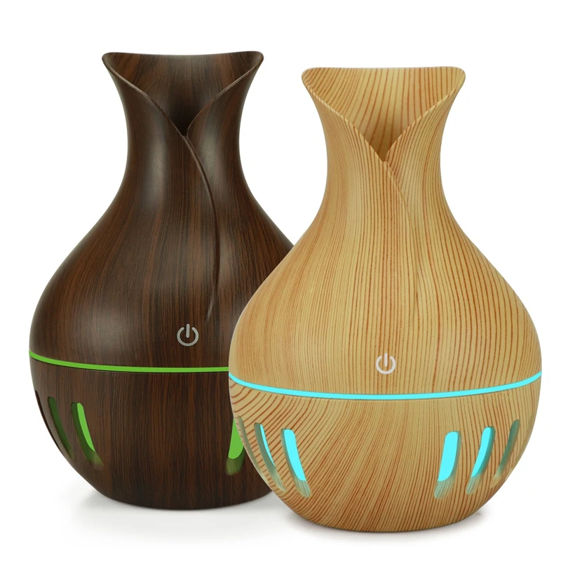 130ML Portable Air Humidifier Wood Grain Vase USB Car Home Humidifier Hollow Colorful Lamp Yoga Spa
130ML Portable Air Humidifier Wood Grain Vase USB Car Home Humidifier Hollow Colorful Lamp Yoga Spa