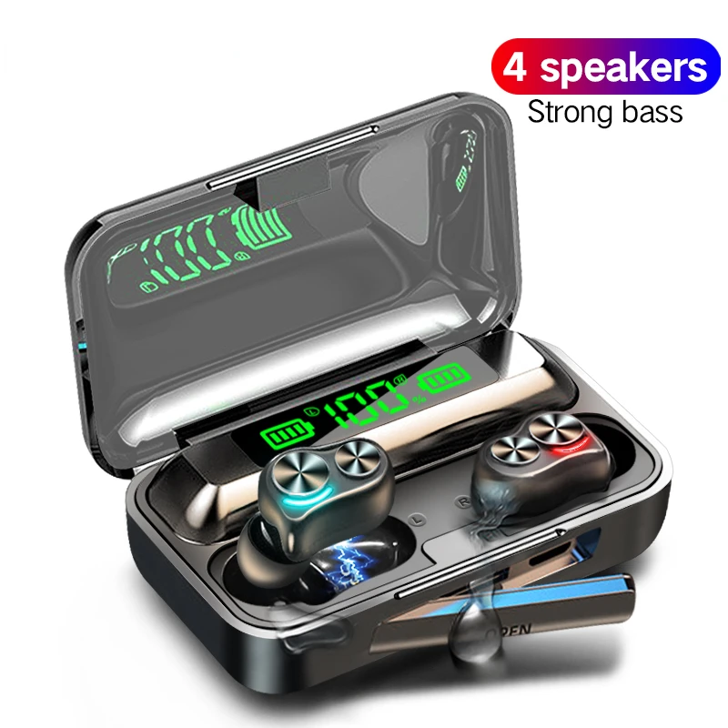 2022 TWS Earphones Wireless Bluetooth Headphone V5.0 9D HiFi Stereo Sports Waterproof Bass Earbuds Noise Reduction Headsets With
2022 TWS Earphones Wireless Bluetooth Headphone V5.0 9D HiFi Stereo Sports Waterproof Bass Earbuds Noise Reduction Headsets With