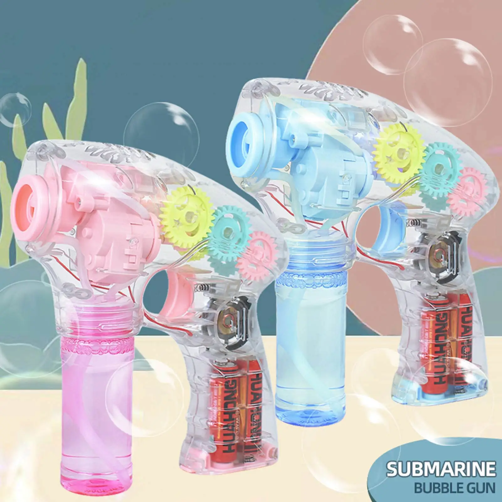 2022 LED Electric Bubble Guns Toy Creative Gear Bubble Machine Soap Bubbles Maker Blower Toys for Children Summer Outdoor Toys
2022 LED Electric Bubble Guns Toy Creative Gear Bubble Machine Soap Bubbles Maker Blower Toys for Children Summer Outdoor Toys