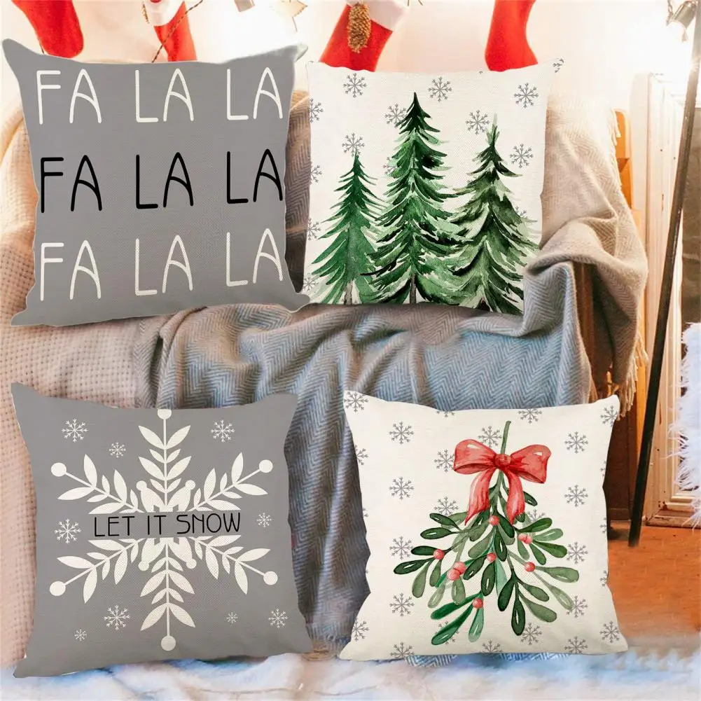 Hidden Zipper Lightweight Decorative Christmas Snowflake Festival Cushion Cover Home Decor Christmas Pillowcase for Car
Hidden Zipper Lightweight Decorative Christmas Snowflake Festival Cushion Cover Home Decor Christmas Pillowcase for Car