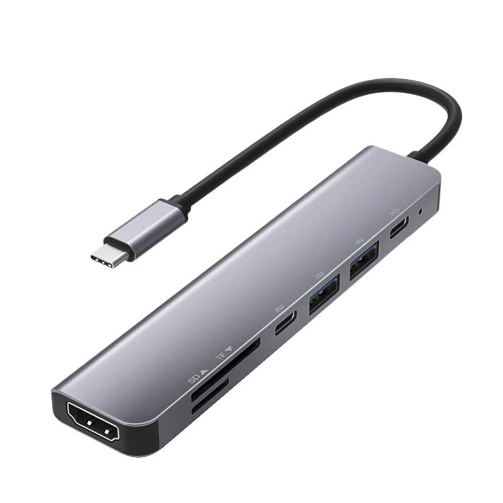 Док-станция с разрешением 4K и Type-c, портативный компьютерный USB-видеоадаптер, совместимый с HDMI хаб, корпус из алюминиевого сплава
Док-станция с разрешением 4K и Type-c, портативный компьютерный USB-видеоадаптер, совместимый с HDMI хаб, корпус из алюминиевого сплава