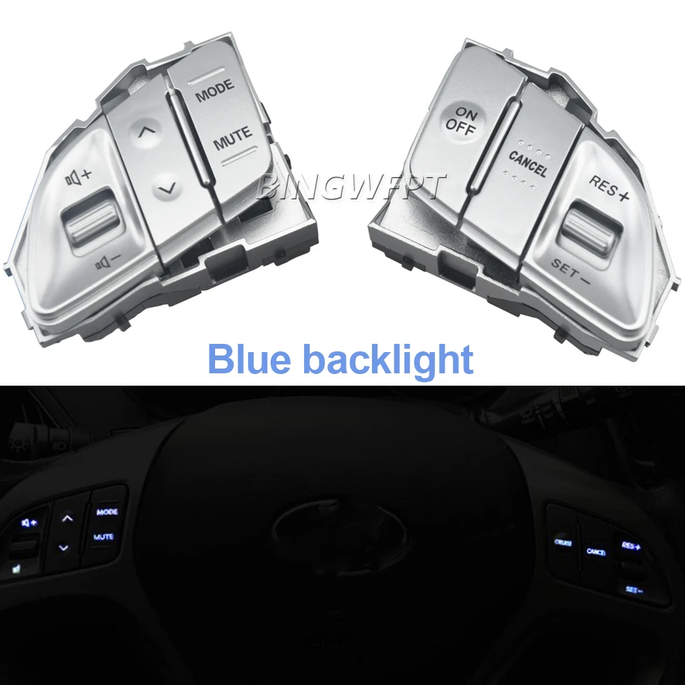 For 2011-2017 Hyundai IX35 Tucson Multi-function steering wheel button volume control button fixed speed cruise button
For 2011-2017 Hyundai IX35 Tucson Multi-function steering wheel button volume control button fixed speed cruise button