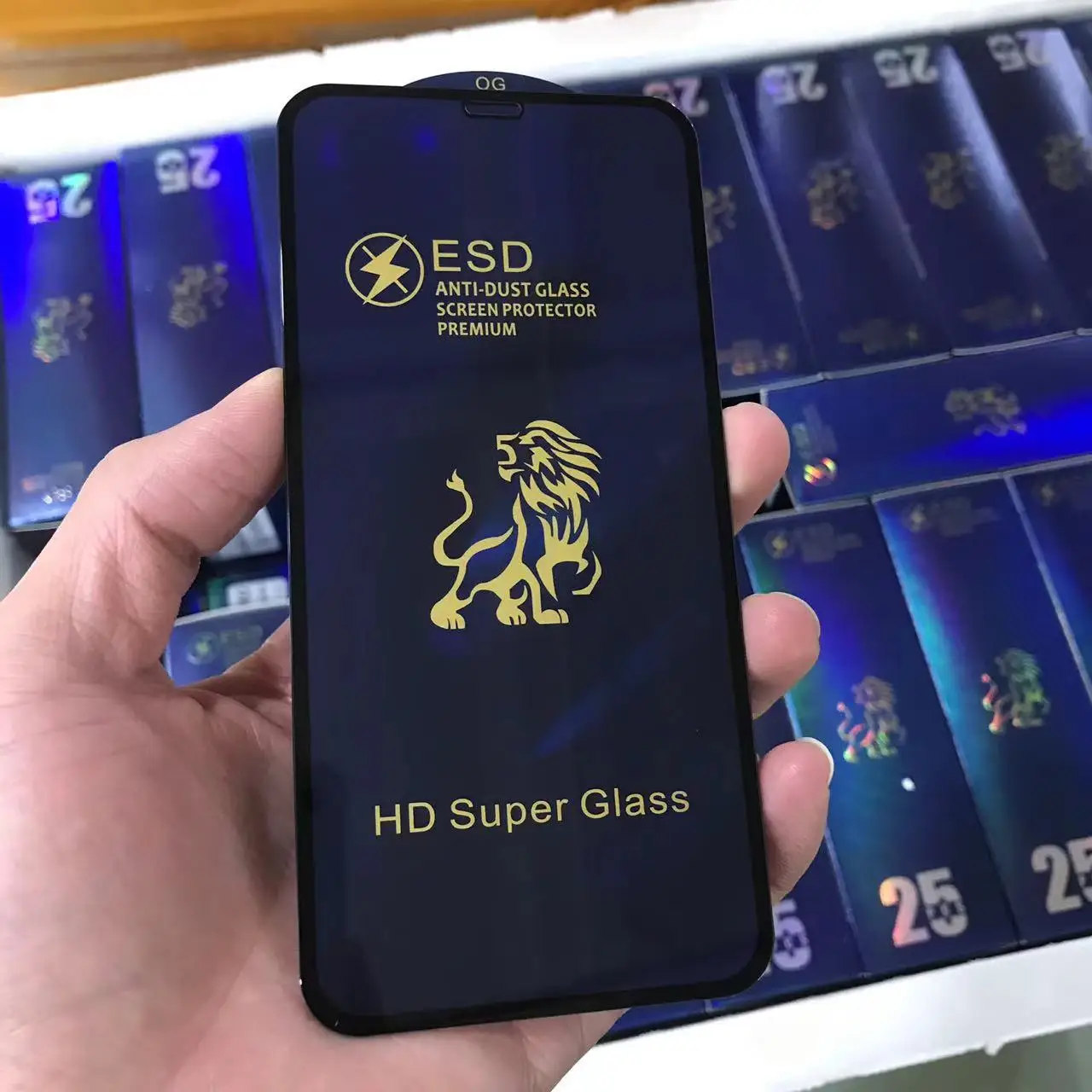 1000PCS/Anti Static Screen Protector ESD 9H Full Cover Anti Dust Tempered Glass For iPhone 13 Pro Max 12 11 Pro XS XR 7 8 Plus
1000PCS/Anti Static Screen Protector ESD 9H Full Cover Anti Dust Tempered Glass For iPhone 13 Pro Max 12 11 Pro XS XR 7 8 Plus