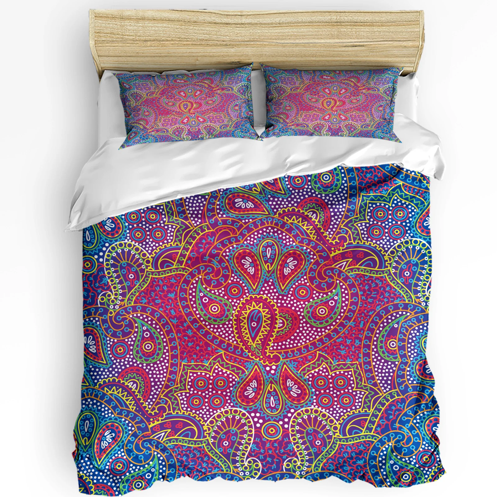 Indian Boho Paisley Texture Printed Comfort Duvet Cover Pillow Case Home Textile Quilt Cover Boy Kid Teen Girl 3pcs Bedding Set
Indian Boho Paisley Texture Printed Comfort Duvet Cover Pillow Case Home Textile Quilt Cover Boy Kid Teen Girl 3pcs Bedding Set