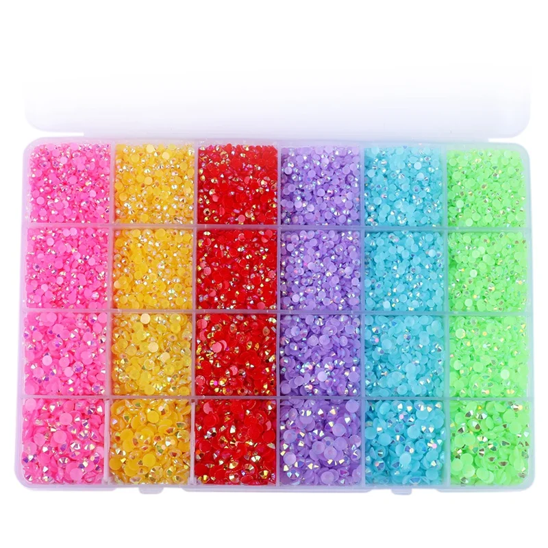 AB Nail Rhinestone Boxed DIY Resin Jelly Diamond Symphony Phone Case Accessories Jewelry Accessories Diamond Sticker
AB Nail Rhinestone Boxed DIY Resin Jelly Diamond Symphony Phone Case Accessories Jewelry Accessories Diamond Sticker