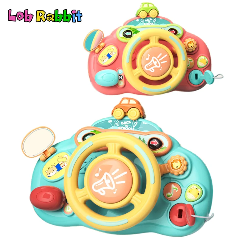 Baby Electric Sound Steering Wheel Toys Simulation Driving Car in the Back Seat Children Early Education Puzzle Musical Toy Gift
Baby Electric Sound Steering Wheel Toys Simulation Driving Car in the Back Seat Children Early Education Puzzle Musical Toy Gift