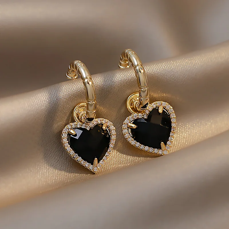 Korean Earings Fashion Jewelry Cute Earrings Black Peach Statement Earrings For Women Pendientes Stud Earrings Wholesale
Korean Earings Fashion Jewelry Cute Earrings Black Peach Statement Earrings For Women Pendientes Stud Earrings Wholesale