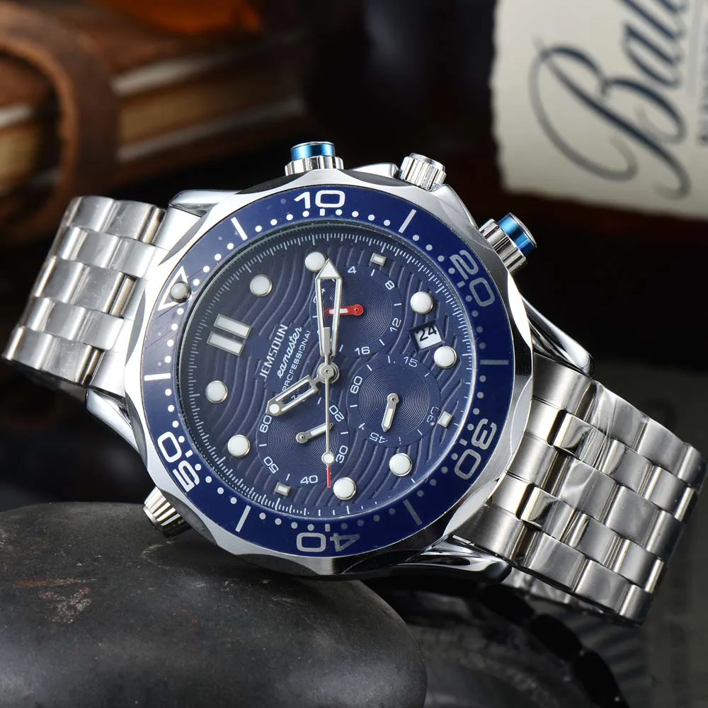 New Original Brand Mens Watches Classic Automatic Date Full Stainless Steel Watch Sport Chronograph Waterproof Quartz AAA Clocks
New Original Brand Mens Watches Classic Automatic Date Full Stainless Steel Watch Sport Chronograph Waterproof Quartz AAA Clocks