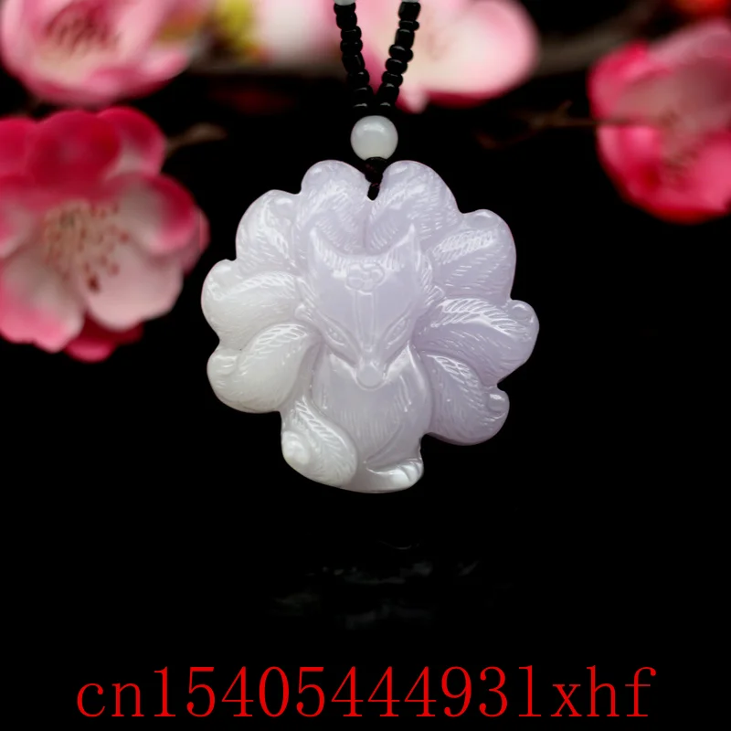 Natural Color Hetian Jade Nine-tailed Fox Pendant Necklace Bead Fashion Fine Jewelry Carved Charm Boutique Amulet Gift for Women
Natural Color Hetian Jade Nine-tailed Fox Pendant Necklace Bead Fashion Fine Jewelry Carved Charm Boutique Amulet Gift for Women