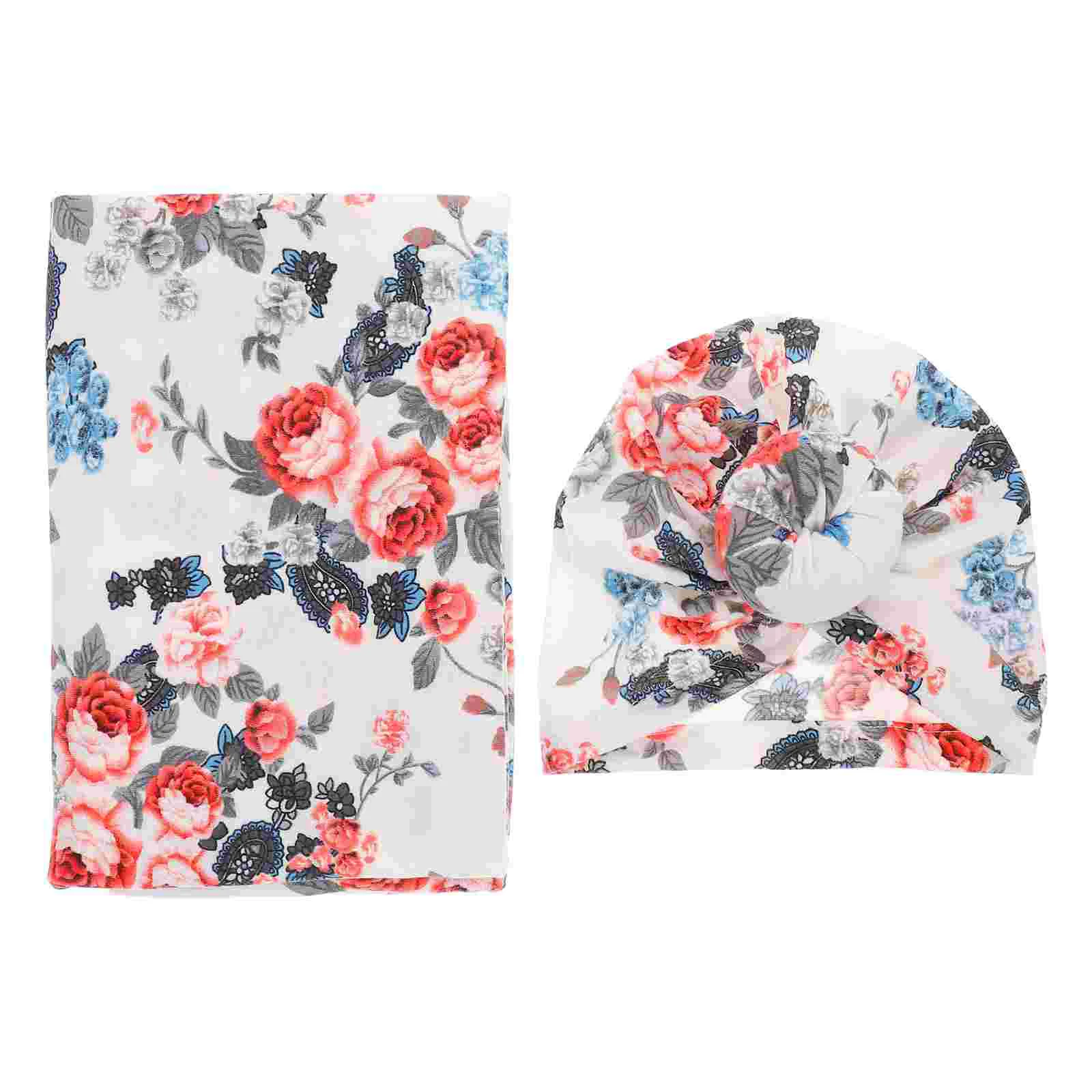 1 Pack Swaddle Blanket with Newborn Beanie Hat Cotton Floral Receiving Blanket Wrap Bow Headband for Boy Girl
1 Pack Swaddle Blanket with Newborn Beanie Hat Cotton Floral Receiving Blanket Wrap Bow Headband for Boy Girl