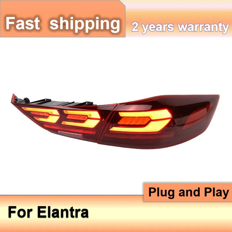 Car Accessories for Hyundai Elantra Taillight 2016-2021 Elantra Tail Lamp Rear LED DRL Fog Brake Dynamic Turn Signal
Car Accessories for Hyundai Elantra Taillight 2016-2021 Elantra Tail Lamp Rear LED DRL Fog Brake Dynamic Turn Signal