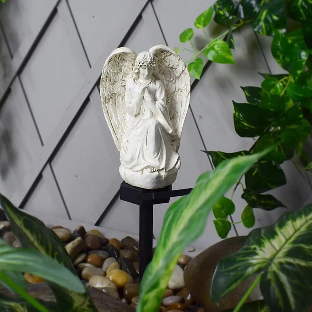 Solar Stake Lights Angel Solar Light LED Waterproof Angel Lamp For Yard Garden Lawn Landscape Lights Outdoor Angel For Cemetery
Solar Stake Lights Angel Solar Light LED Waterproof Angel Lamp For Yard Garden Lawn Landscape Lights Outdoor Angel For Cemetery