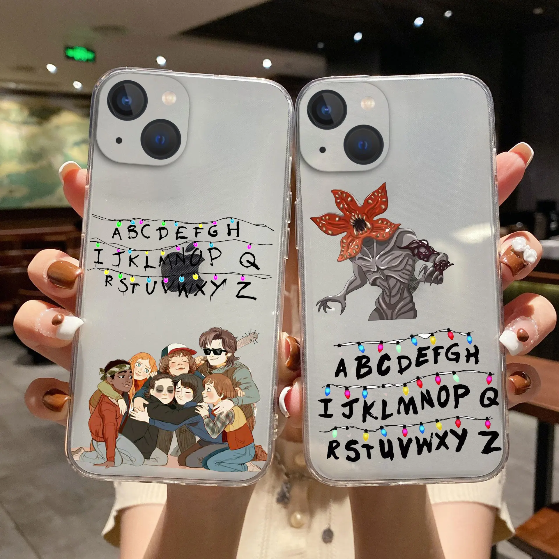 TV Stranger Things ABC Logo Phone Cover For iPhone 11 12 13 14 Pro Max X XR XS Max 8 14 Plus 13Mini Clear Soft Silicone TPU Case
TV Stranger Things ABC Logo Phone Cover For iPhone 11 12 13 14 Pro Max X XR XS Max 8 14 Plus 13Mini Clear Soft Silicone TPU Case