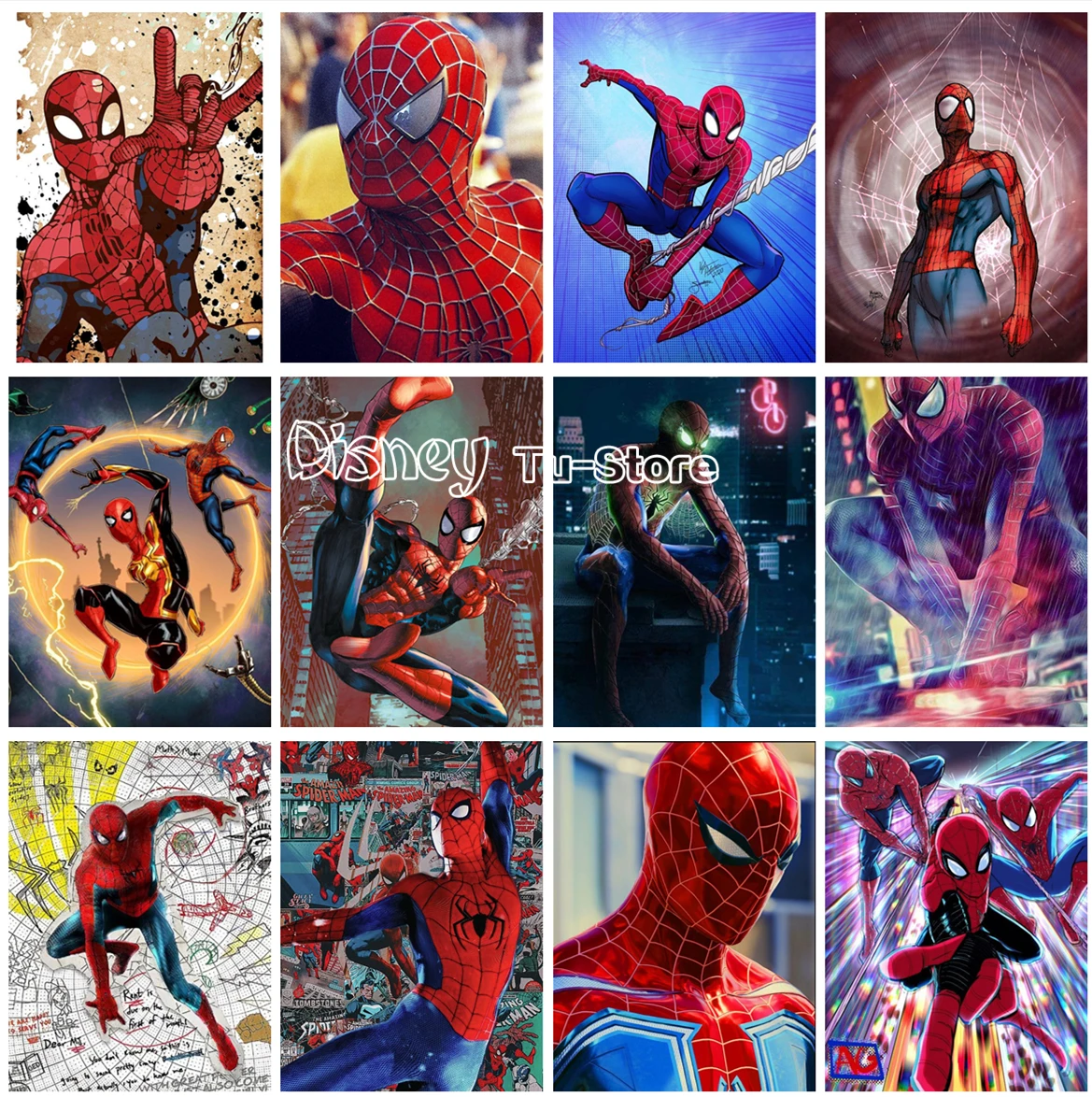 Набор для алмазной вышивки «Человек-паук», 5d
Набор для алмазной вышивки «Человек-паук», 5d