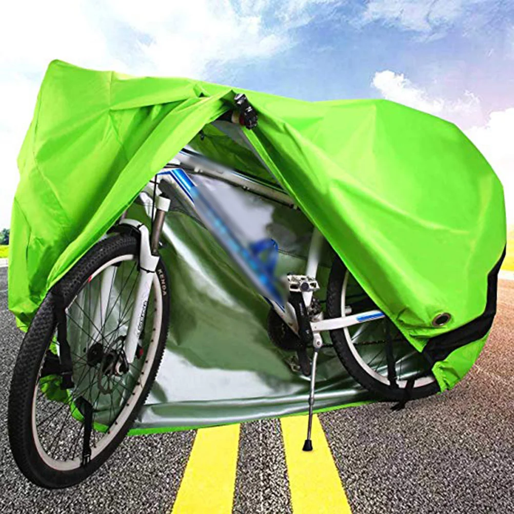 Waterproof Bike Cover Bycicle Tarp Straps Metal Lockhole Covers Storage Protection
Waterproof Bike Cover Bycicle Tarp Straps Metal Lockhole Covers Storage Protection