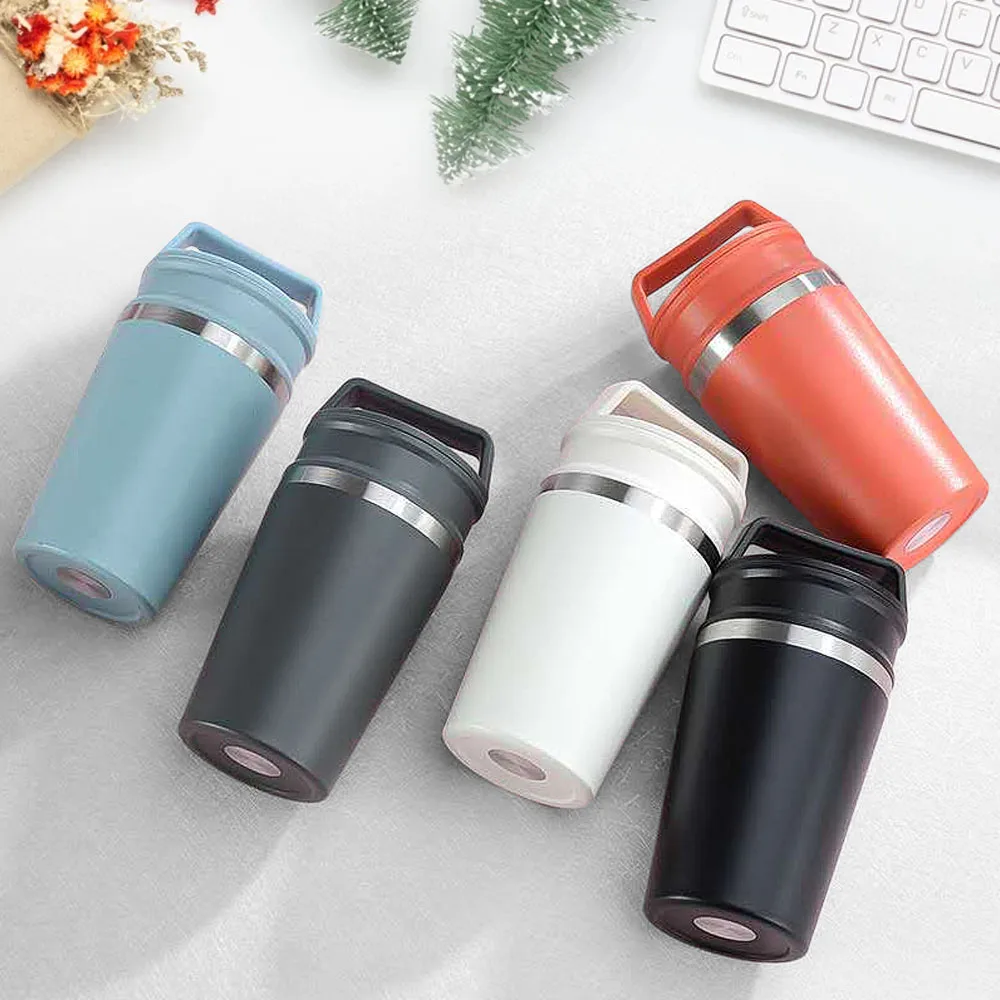 Portable Coffee Thermos Cup Stainless Steel 304 Multipurpose Insulation Water Cups Transom Lid Car Car Office Use Thermal Mug
Portable Coffee Thermos Cup Stainless Steel 304 Multipurpose Insulation Water Cups Transom Lid Car Car Office Use Thermal Mug