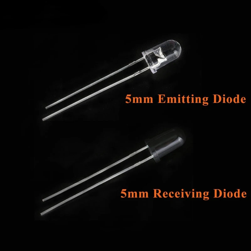 50pcs LED 5mm 940nm IR Infrared Emitting & Receiving Diode Round Tube Light Flame Sensor For Diy Electronic
50pcs LED 5mm 940nm IR Infrared Emitting & Receiving Diode Round Tube Light Flame Sensor For Diy Electronic