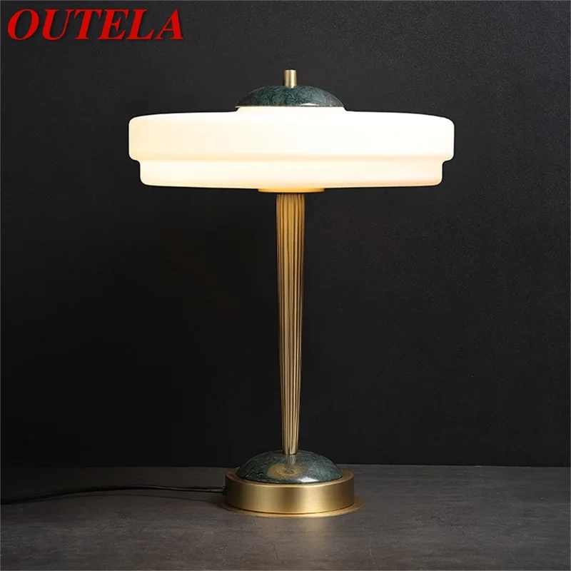 OUTELA Contemporary Table Lamp Luxury Marble Desk Light LED for Home Decor Bedside Bedroom Parlor
OUTELA Contemporary Table Lamp Luxury Marble Desk Light LED for Home Decor Bedside Bedroom Parlor