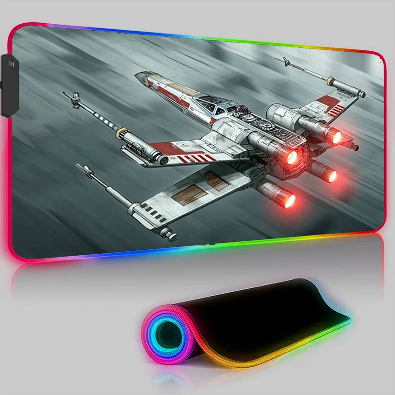 RGB LED Gaming Mouse Pad The Force Awakens Anti-skid Luminous Office Accessories Game Mats Cool Rug Laptop Desk Mat Mousepad
RGB LED Gaming Mouse Pad The Force Awakens Anti-skid Luminous Office Accessories Game Mats Cool Rug Laptop Desk Mat Mousepad