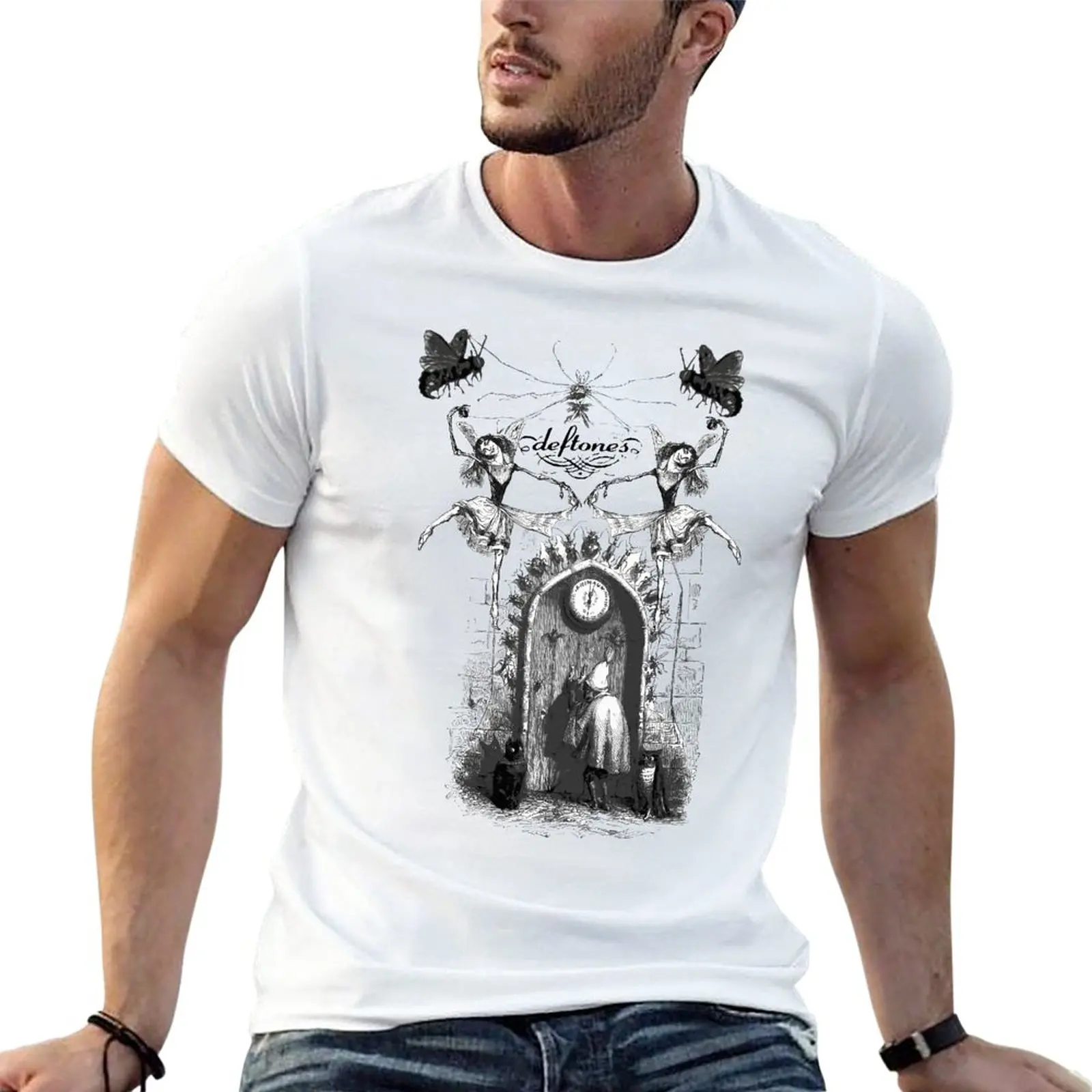 Deftones - Doorway - Junior Death Metal Band Oversized T-Shirt Personalized Men Clothing Short Sleeve Streetwear Large Size Top
Deftones - Doorway - Junior Death Metal Band Oversized T-Shirt Personalized Men Clothing Short Sleeve Streetwear Large Size Top