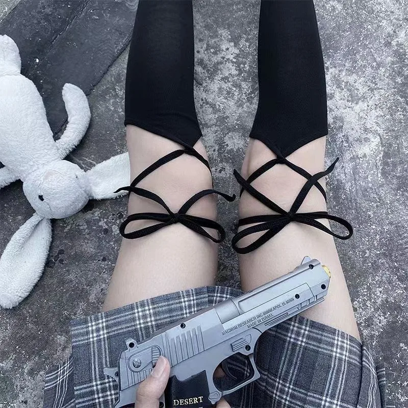 Женские вязаные чулки выше колена в японском стиле, в стиле «лолита»
Женские вязаные чулки выше колена в японском стиле, в стиле «лолита»