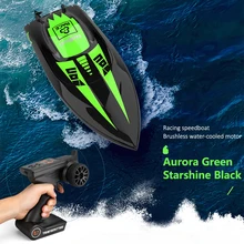 Udi908 Rc Ship 2.4g 40km/h Brushless High Speed Double-layer Waterproof With Water Cooling System Toy Gift Vs Ft012 Ft011