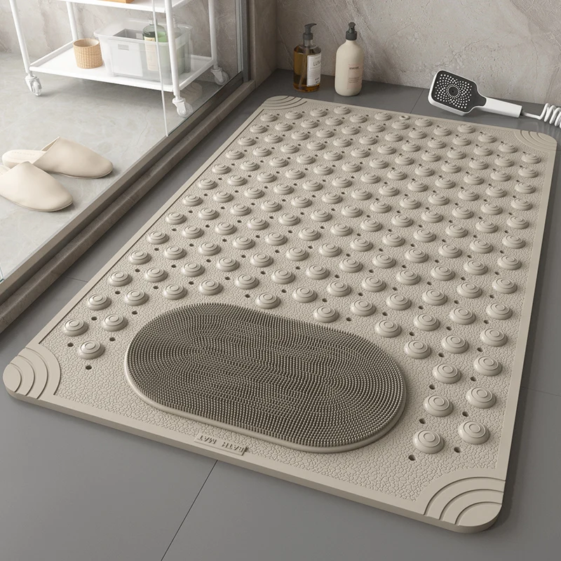Shower Mat Mat Bathtub Hole Mat Clean Drain With Easy Bath Bathroom Rug Non-slip Carpet Safety Feet Floor Mat Massage To
Shower Mat Mat Bathtub Hole Mat Clean Drain With Easy Bath Bathroom Rug Non-slip Carpet Safety Feet Floor Mat Massage To