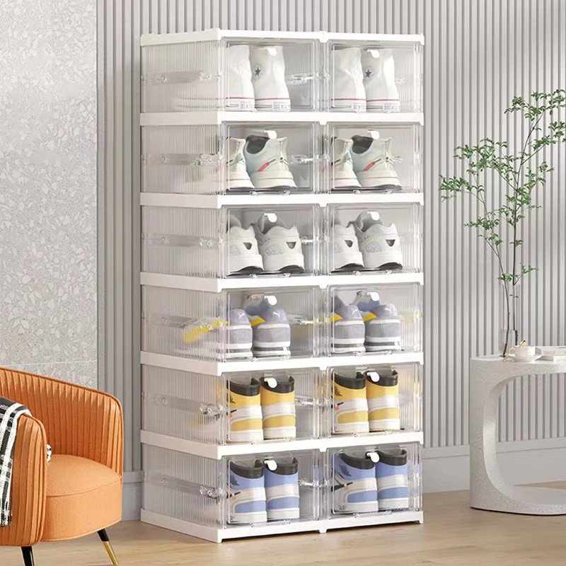 3pcs/Set Fold Shoes Case Plastic Thickened Transparent Drawer Case Plastic Shoe Boxes Stackable Box Shoe Organizer Shoebox3
3pcs/Set Fold Shoes Case Plastic Thickened Transparent Drawer Case Plastic Shoe Boxes Stackable Box Shoe Organizer Shoebox3