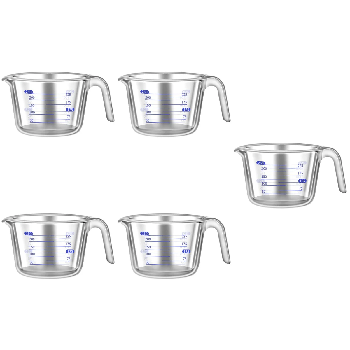 5x Kitchen Or Restaurant Multifunctional Portable Measuring Cup Graduated Cup Measuring Cup for Home
5x Kitchen Or Restaurant Multifunctional Portable Measuring Cup Graduated Cup Measuring Cup for Home