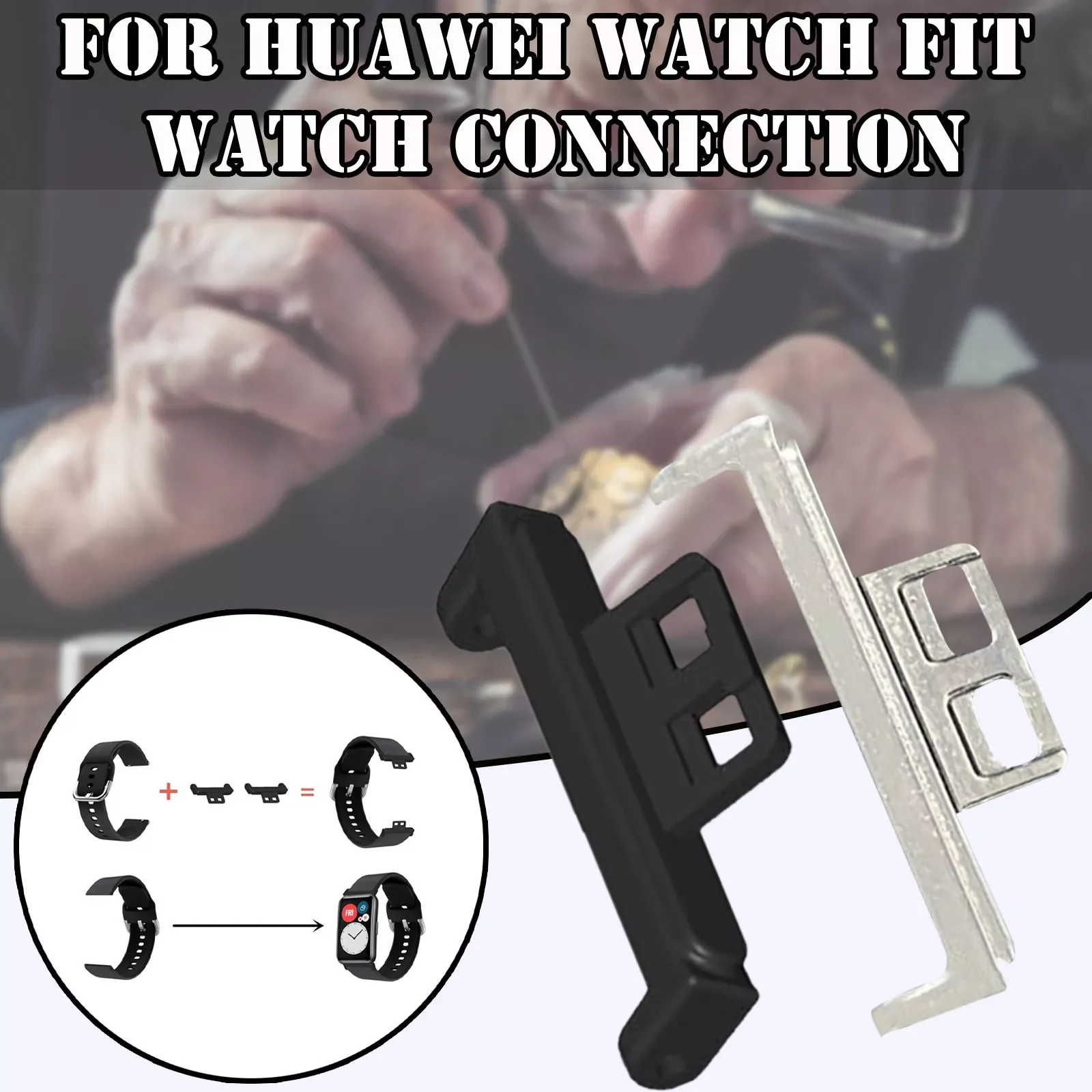 Hot Sale in 2022 Watch Strap Connector Watch Band Adapter For -Huawei Watch Fit Watch Connection Smart Accessories New Arrivel
Hot Sale in 2022 Watch Strap Connector Watch Band Adapter For -Huawei Watch Fit Watch Connection Smart Accessories New Arrivel