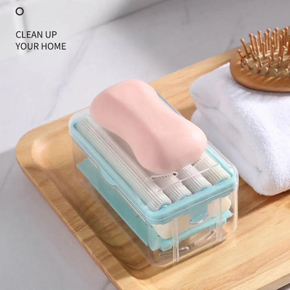 New Plastic Soap Box Hands Free Scroll Foaming Soap Dish Bathroom Drain Soap Holder Tray Container Plate Shower Cleaning Tool
New Plastic Soap Box Hands Free Scroll Foaming Soap Dish Bathroom Drain Soap Holder Tray Container Plate Shower Cleaning Tool