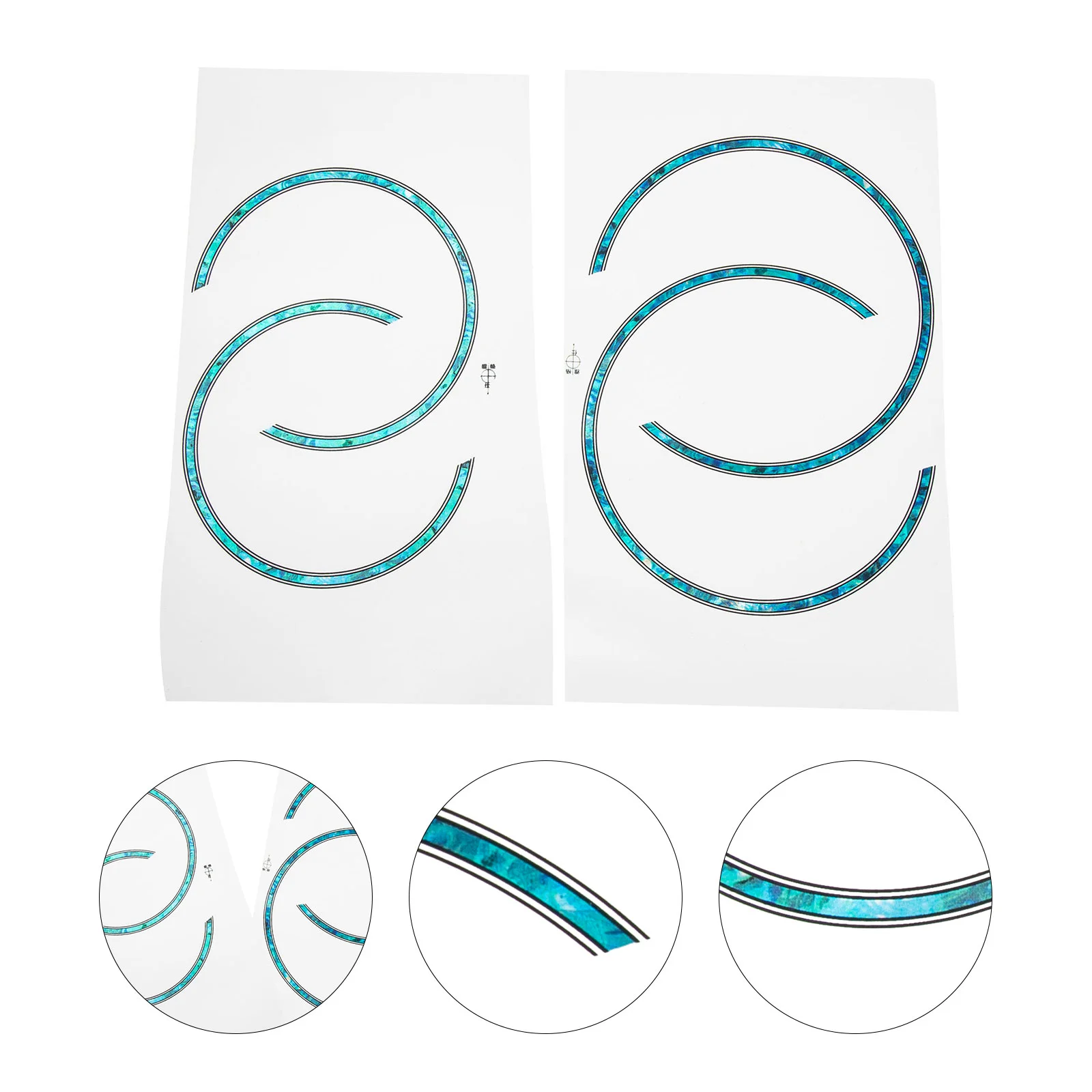 Guitar Sound Hole Sticker Inlay Soundhole Decal Decals Rosette Acoustic Ring Decoration 3D Abalone Ornament Classical Adornment
Guitar Sound Hole Sticker Inlay Soundhole Decal Decals Rosette Acoustic Ring Decoration 3D Abalone Ornament Classical Adornment