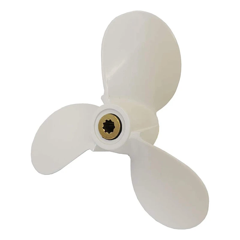 

6E0-45941-01-EL Boat Engine Propeller 7 1/2 X 8 -BA For Yamaha 4-6Hp,Propeller For Hidea Parsun 4-6Hp