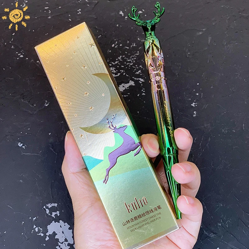 Natural Green Forest Matte Liquid Eyeliner Pen Black Lasting Waterproof Anti Halo Dyeing Easy to wear Soft Smooth Eye Makeup
Natural Green Forest Matte Liquid Eyeliner Pen Black Lasting Waterproof Anti Halo Dyeing Easy to wear Soft Smooth Eye Makeup