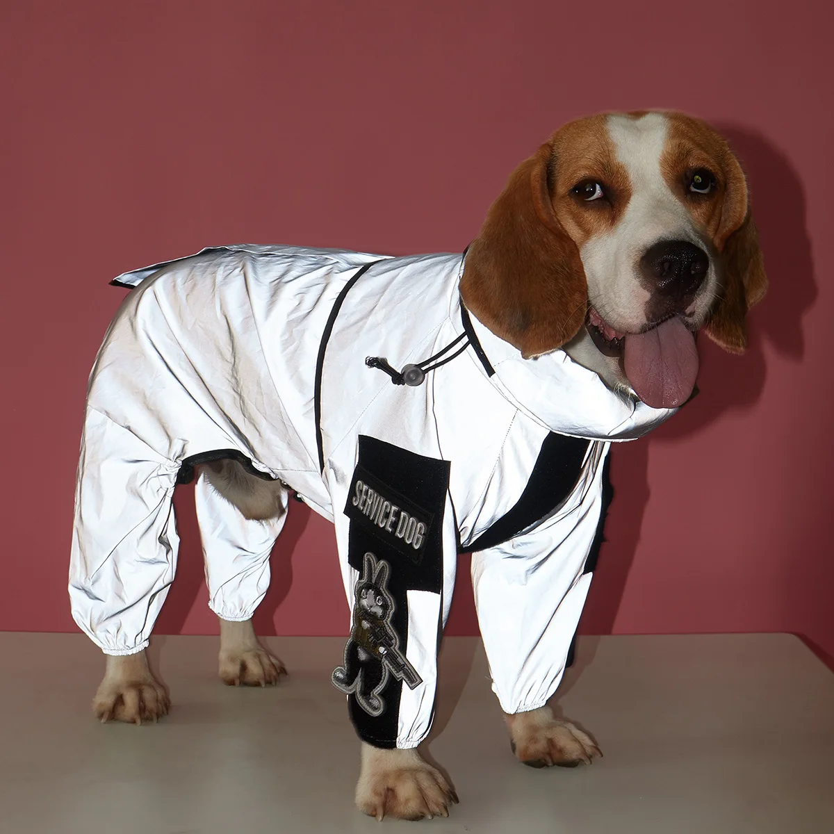 Pet Reflective Raincoat All-inclusive Four-legged Large Dog Raincoat Can Be Pasted Armband Dog Tide Brand Raincoat Pet Clothes
Pet Reflective Raincoat All-inclusive Four-legged Large Dog Raincoat Can Be Pasted Armband Dog Tide Brand Raincoat Pet Clothes