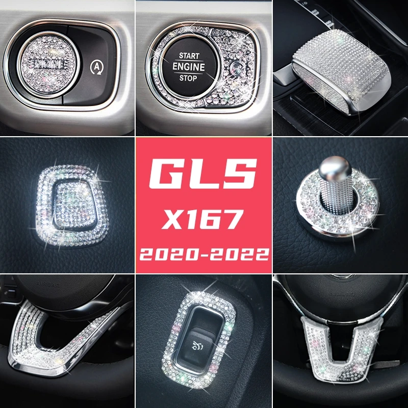 For Mercedes Benz X167 2020-2022 GLS400 GLS450 GLS Series Automotive Interior Renovation Diamond Complete Set Decoration
For Mercedes Benz X167 2020-2022 GLS400 GLS450 GLS Series Automotive Interior Renovation Diamond Complete Set Decoration