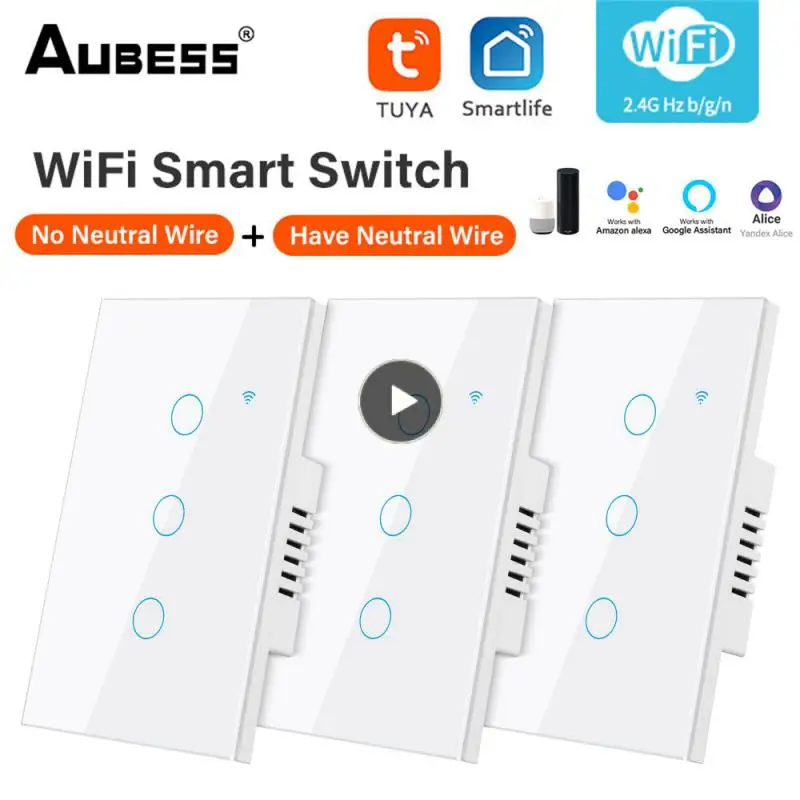 Multi-function Tuya Wif Touch Switch Home Appliance Smart Light Tempered Glass Smart Remote Control Smart House App Control
Multi-function Tuya Wif Touch Switch Home Appliance Smart Light Tempered Glass Smart Remote Control Smart House App Control