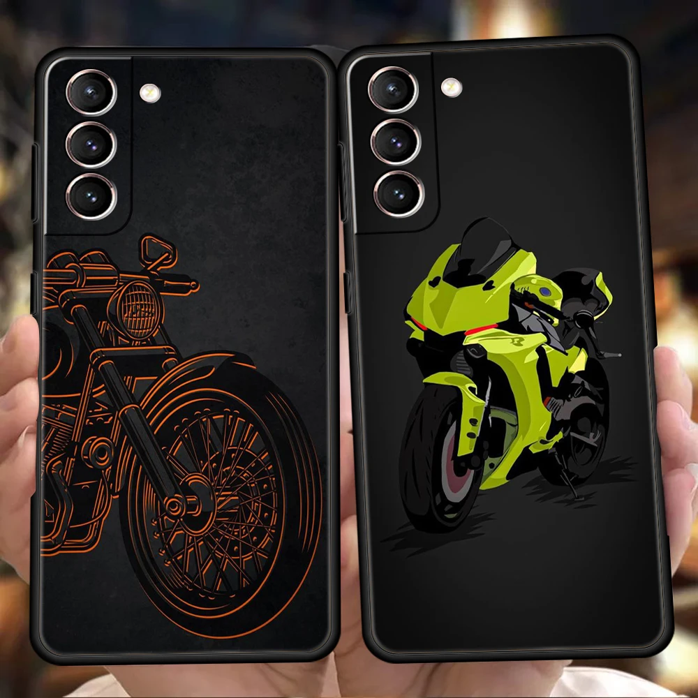 Cartoon Motorcycle Case for Samsung Galaxy S23 S22 S20 S21 FE Ultra S10 S10E S9 M22 M32 Plus S7 EDGE 5G Silicone Phone Cover Bag
Cartoon Motorcycle Case for Samsung Galaxy S23 S22 S20 S21 FE Ultra S10 S10E S9 M22 M32 Plus S7 EDGE 5G Silicone Phone Cover Bag