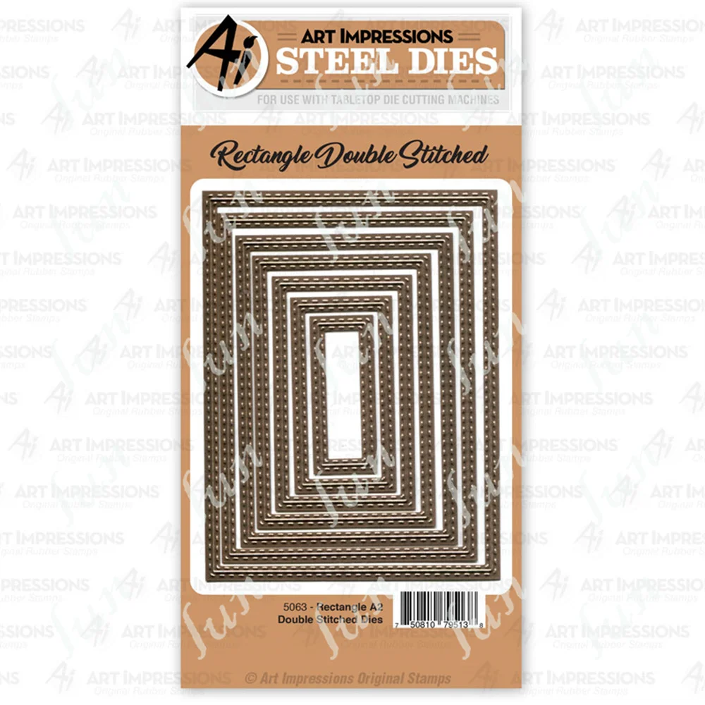 Rectangle A2 Double Stitched Metal Cutting Dies Scrapbooking Decoration Embossing Template Diy Paper Card Album Making
Rectangle A2 Double Stitched Metal Cutting Dies Scrapbooking Decoration Embossing Template Diy Paper Card Album Making