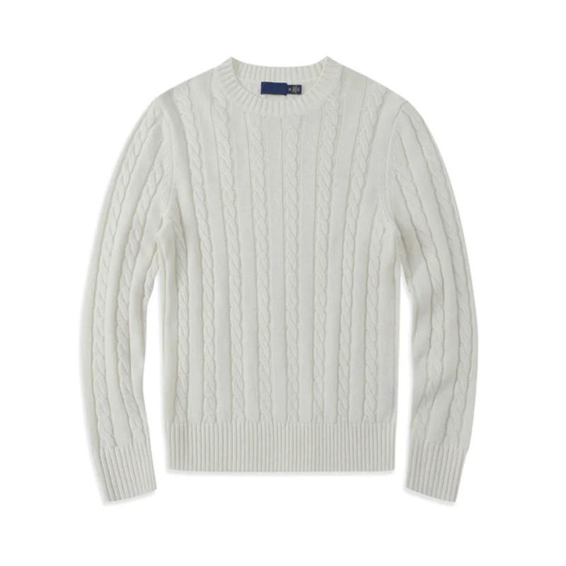 Casual Round-neck Sweater Men's Autumn and Winter Knitting Ralp Pony Couple's Long-sleeved Bodysuit Solid Color Sweater Unisex
Casual Round-neck Sweater Men's Autumn and Winter Knitting Ralp Pony Couple's Long-sleeved Bodysuit Solid Color Sweater Unisex