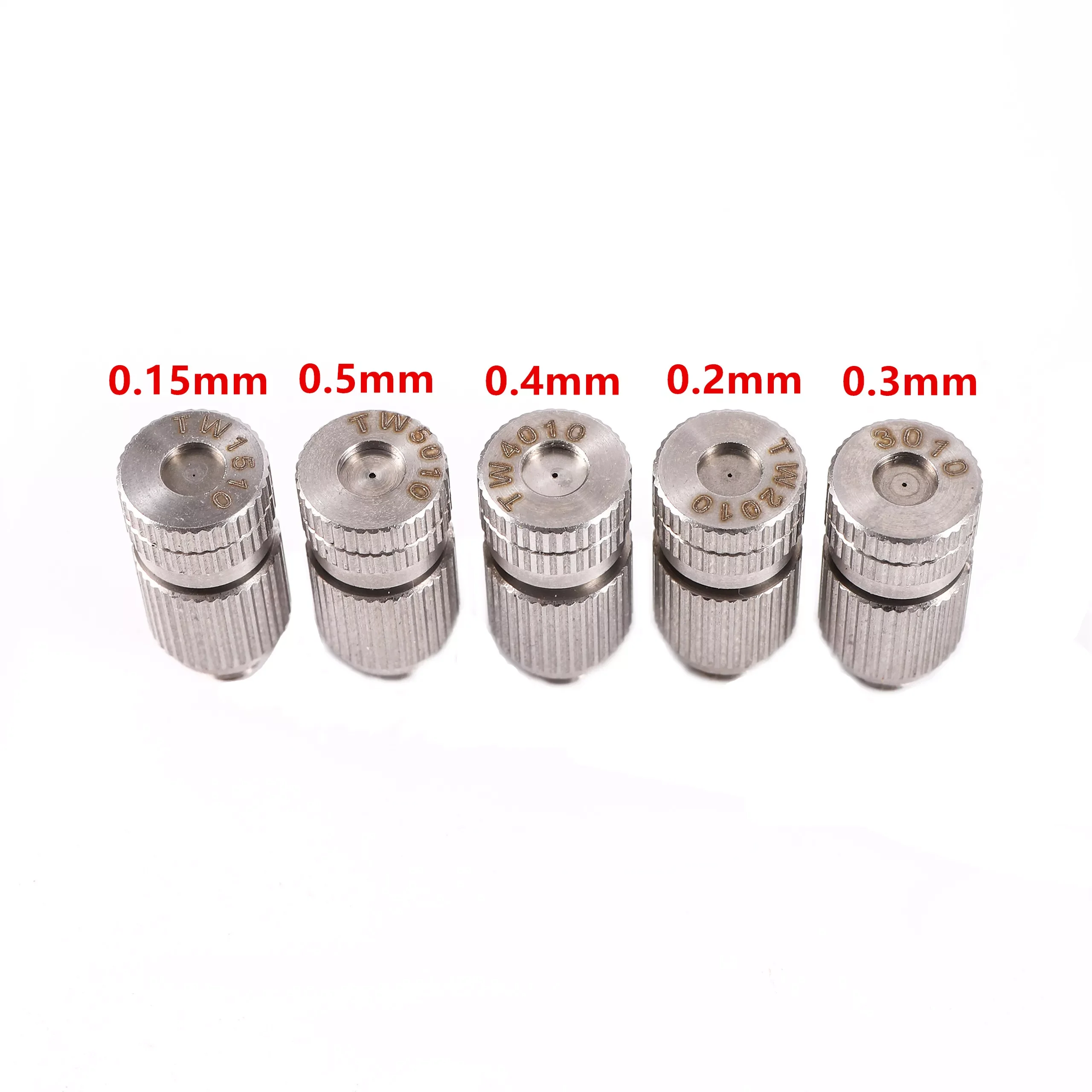 50 Pcs Stainless steel High Pressure Atomization Nozzle Garden Irrigation Sprayer Cooling Dust Removal Disinfection Fog Nozzles
50 Pcs Stainless steel High Pressure Atomization Nozzle Garden Irrigation Sprayer Cooling Dust Removal Disinfection Fog Nozzles