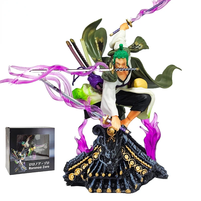 One Piece Action Figure Three-Knife Fighting Skill Roof Kimono Roronoa Zoro Anime Model Decorations PVC Toy Gift
One Piece Action Figure Three-Knife Fighting Skill Roof Kimono Roronoa Zoro Anime Model Decorations PVC Toy Gift
